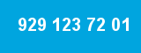 929 123 72 01